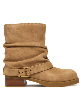 MICHAEL Michael Kors Polokozačky MICHAEL Michael Kors Colby 40F5COFE5S Béžová