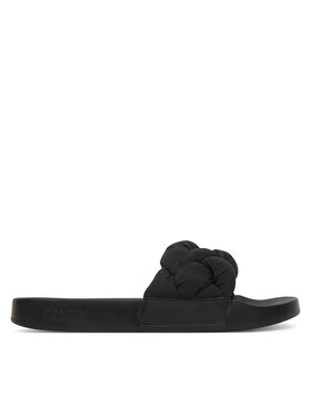 Tommy Jeans Pantoletten Tommy Jeans Tjw Braided Slides EN0EN02975 Schwarz