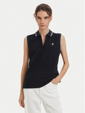 Beverly Hills Polo Club Beverly Hills Polo Club Polo P-SS26W-P0022 Azul marino Regular Fit