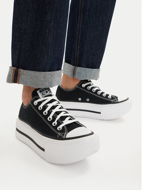 Converse Кеди Converse Chuck Taylor All Star Lift Double Stack Platform A15490C Чорний