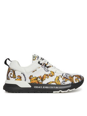 Versace Jeans Couture Sneakersy Versace Jeans Couture 78YA3SA1 Biela