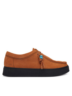 Clarks Туфлі Clarks Boxbee Walla 26328027 Коричневий