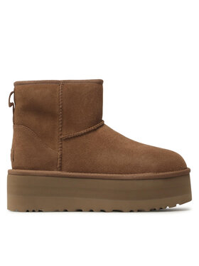 Ugg Snehule Ugg W Classic Mini Platform 1134991 Hnedá