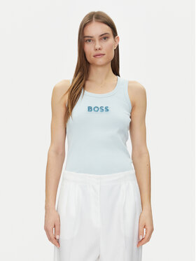 BOSS BOSS Топ C-Ematite 50536985 Блакитний Slim Fit