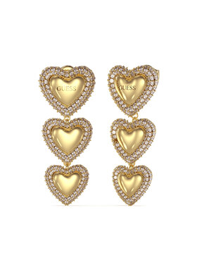 Guess Náušnice Guess JUBE05 013JW Zlatá