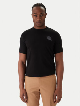 KARL LAGERFELD KARL LAGERFELD Camiseta 755023 561235 Negro Regular Fit