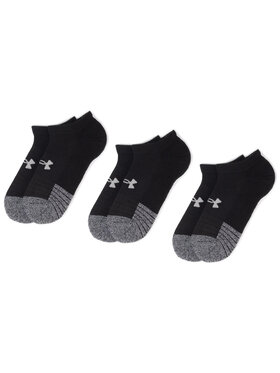 Under Armour Īsās zeķes Under Armour Heatgear No Show Sock 1346755-001 Melns