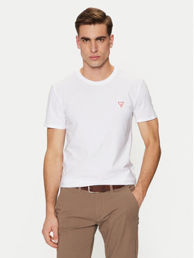 Guess Guess Marškinėliai M2YI24 J1314 Balta Slim Fit
