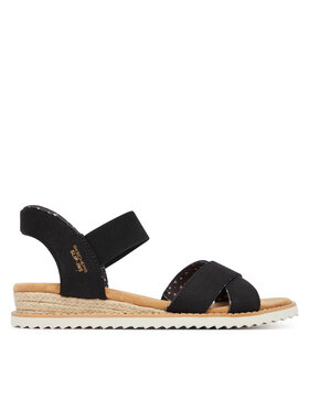 Skechers Босоніжки Skechers BOBS Desert Kiss - Golden Lily 114418/BLK Чорний