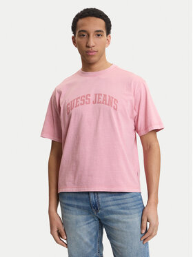 Guess Jeans Guess Jeans Camiseta M6GIB6 K8FQ4 Rosa Regular Fit