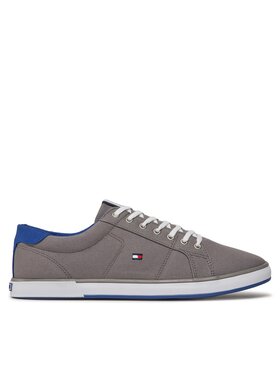 Tommy Hilfiger Tenisky Tommy Hilfiger Harlow 1D FM0FM00596 Sivá