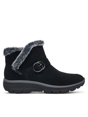 Skechers Hótaposó Skechers Slip-Ins Relaxed Fit: Easy Going - Gentle Winter 168185/BLK Fekete