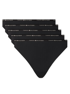Tommy Hilfiger Tommy Hilfiger Conjunto de tangas UW0UW06343 Negro