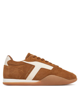 Tommy Hilfiger Sportcipők Tommy Hilfiger Th Vintage Low Runner Suede FW0FW09621 Barna