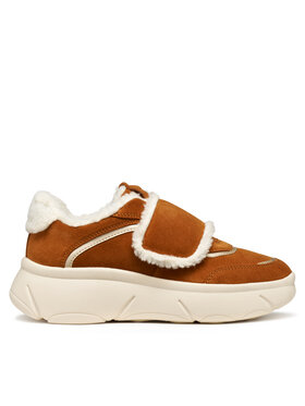 Geox Sneakersy Geox D Nebula 2.0 X D56NHD 022NF C6001 Hnědá