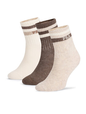 Fila Krátke ponožky Fila F8207-AW24 (3-pack) Écru