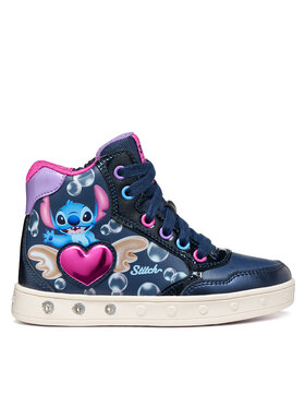 Geox Sneakers Geox J Skylin Girl J668WE 054AJ C4268 M Dunkelblau