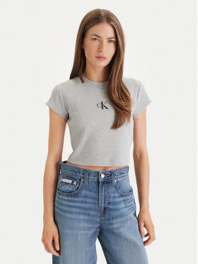 Calvin Klein Jeans Calvin Klein Jeans Camiseta LV047AB802 Gris Regular Fit