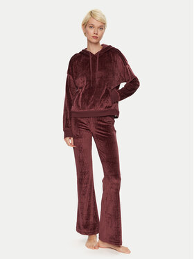 DKNY DKNY Pijama YI80034 Guinda/burdeos Relaxed Fit