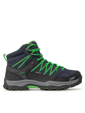 CMP Turistiniai batai CMP Kids Rigek Mid Trekking Shoe Wp 3Q12944J Tamsiai mėlyna