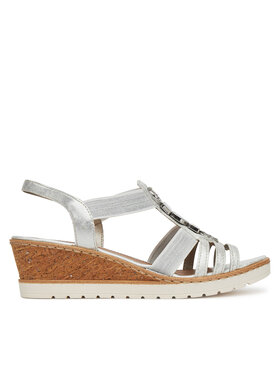 Remonte Sandále Remonte R6264-92 Strieborná