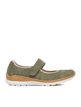 Rieker Pusbačiai Rieker N42B0-52 Žalia