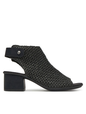 Rieker Sandály Rieker 64670-00 Černá