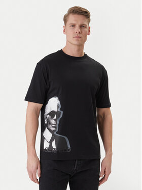 KARL LAGERFELD KARL LAGERFELD Camiseta 755170 562251 Negro Loose Fit