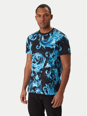 Versace Jeans Couture Versace Jeans Couture Футболка 80GAH6S0 JS543 Голубий Regular Fit