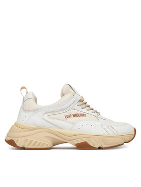 LOVE MOSCHINO Снікерcи LOVE MOSCHINO JA15426G1OIQ411A Білий
