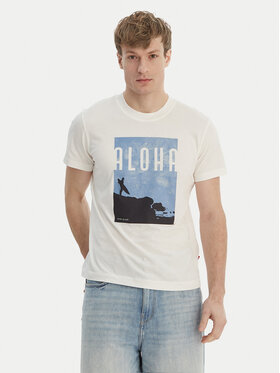 JOOP! Jeans JOOP! Jeans Camiseta JJJ-Lanakila 30101983 Écru Regular Fit