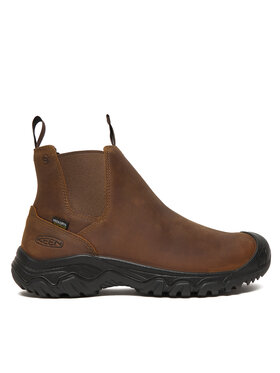 Keen Kotníková obuv s elastickým prvkem Keen Anchorage 1031166 Hnědá