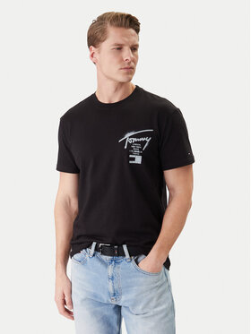Tommy Jeans Tommy Jeans Camiseta DM0DM22553 Negro Regular Fit