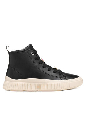 Geox Sneakers Geox J Laquinny Girl J66M3A 000BC C9999 M Schwarz
