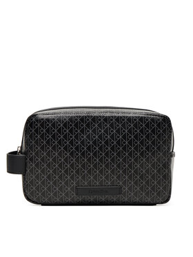 Calvin Klein Kosmetiktasche Calvin Klein Coated Dopp Kit LV04D1082G Schwarz