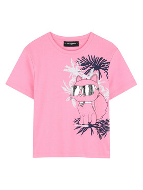 Karl Lagerfeld Kids Karl Lagerfeld Kids Camiseta Z31161 S Rosa Regular Fit
