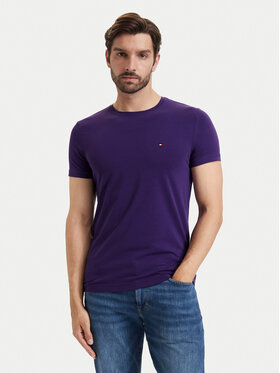 Tommy Hilfiger Tommy Hilfiger Camiseta MW0MW10800 Violeta Slim Fit