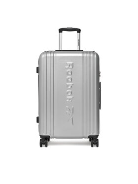 Reebok Vidējs koferis Reebok RBK-WAL-003-07-CCC-M Sudraba