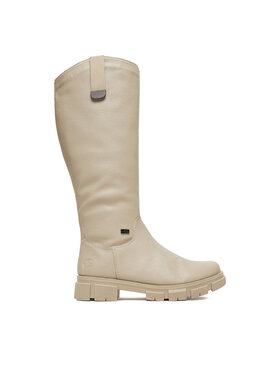 Rieker Kozačky Rieker CEO-Y7190-60 Écru