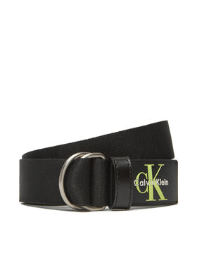 Calvin Klein Pánsky opasok Calvin Klein Tech Utility Webbing Belt 35Mm LV04G7034G Čierna