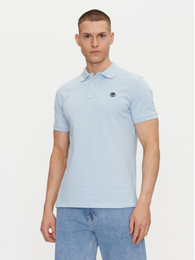 Timberland Timberland Поло TB0A6VDP Блакитний Regular Fit