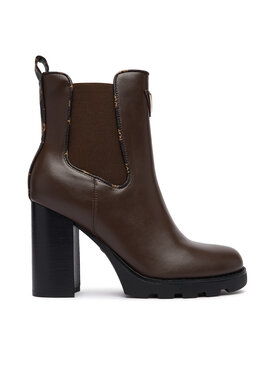 Guess Боти Guess FLFNEL ELE10 Кафяв
