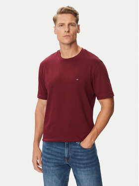 Tommy Hilfiger Tommy Hilfiger Camiseta Ess Seasonal MW0MW39995 Guinda/burdeos Regular Fit