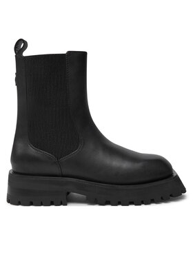 DKNY Členková obuv s elastickým prvkom DKNY Rianne Chelsea K3471540 Čierna