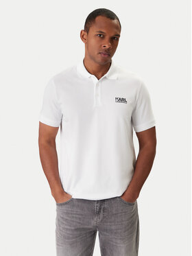 KARL LAGERFELD KARL LAGERFELD Polo 745780 500235 Blanco Regular Fit