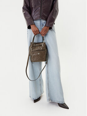 PINKO Сумка PINKO Cargo Bucket Al 25-26 PLTT 105112 A2JC Коричневий