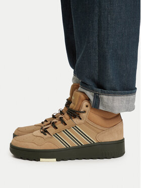 adidas Superge adidas Hoops 4.0 Mid Shoes KI6381 Rjava