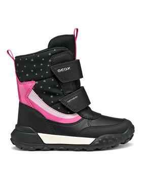 Geox Snehule Geox J Trekkyup B Ab J56M7A 0MNBC C0922 S Čierna