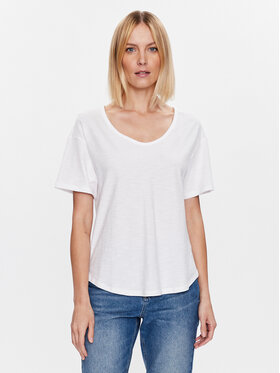 United Colors Of Benetton United Colors Of Benetton T-shirt 3BVXD1033 Bijela Relaxed Fit