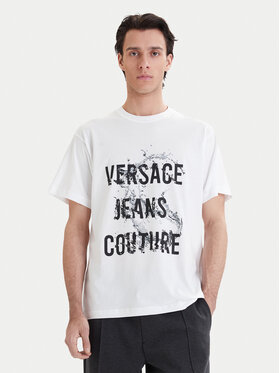 Versace Jeans Couture Versace Jeans Couture Camiseta 80GAHC01 CJ01C Blanco Regular Fit